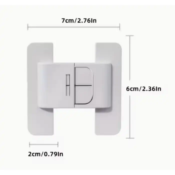 4 Adet Buzdolabı Çekmece ve Dolap Kapağı Çocuk Kilidi