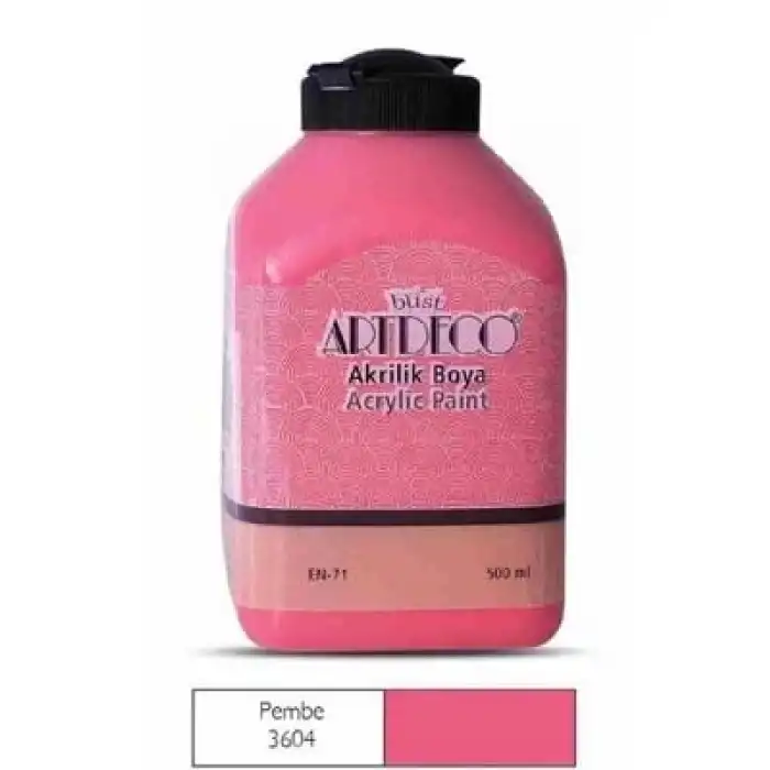 Artdeco 500 Ml Akrilik Boya Pembe 70l3604