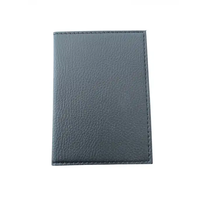 Deri Ruhsat Kabı Kılıf Siyah