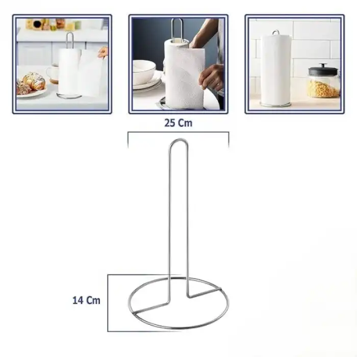 Dik Kağıt Havluluk Krom Renk