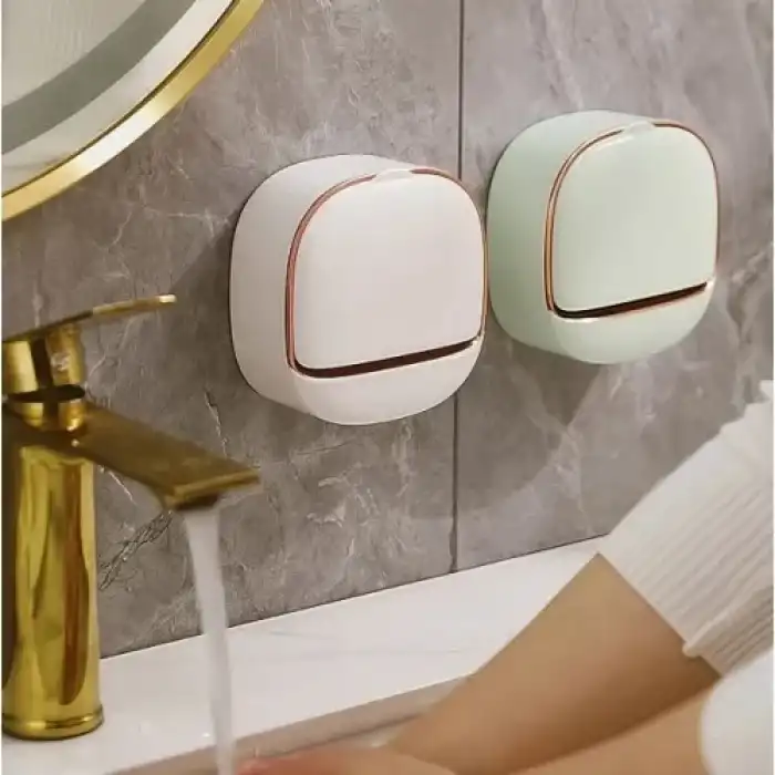 Drenaj Hazneli Kapaklı Katı Sabunluk