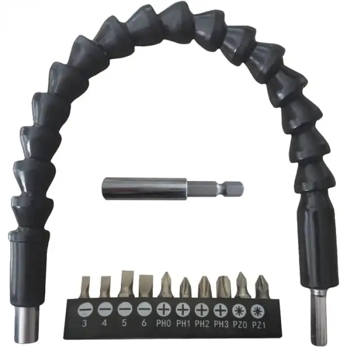 Esnek Şaftlı Tornavida Ucu Seti