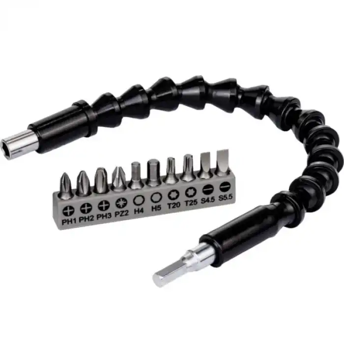 Esnek Şaftlı Tornavida Ucu Seti