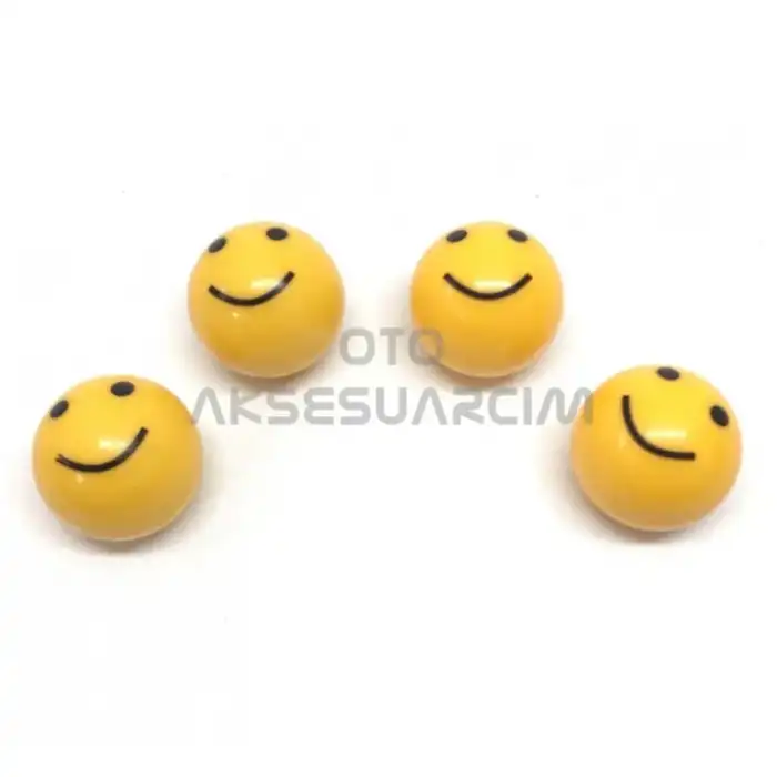 Gülen Emoji Lüx Sibop Kapağı Sarı