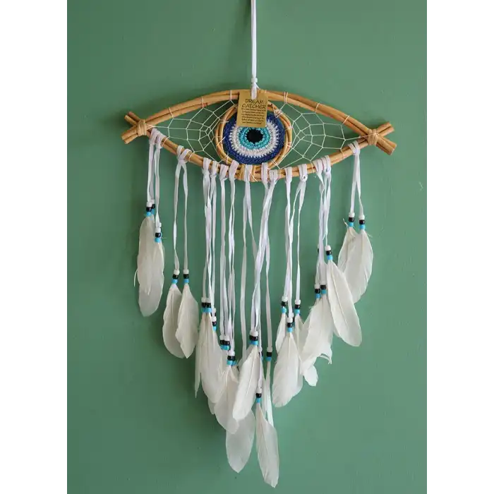 Rüya Kapanı Dream Catcher Göz Tasarımı Model 3