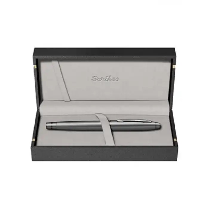 Scrikss Noble 350 Roller Kalem Antrasit Lüks Kutulu