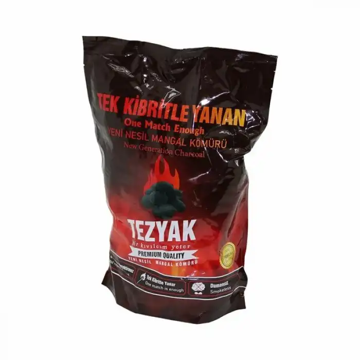 Yeni Nesil Çabuk Tutuşan Mangal Kömürü 2 KG