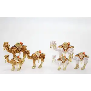 3e grup Taşlı 3lü Deve Figürü Model 3