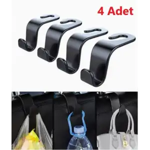 4  Adet Araba Koltuk Arkası Askı