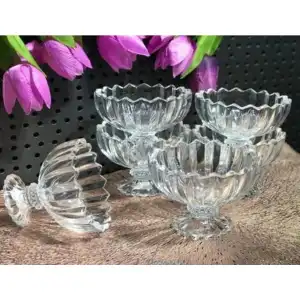 6lı Kristal Çerezlik Seti