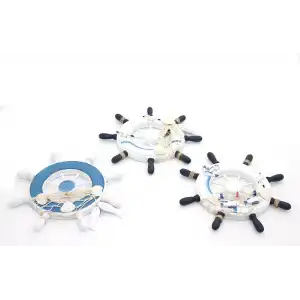 Ahşap Marin Duvara Asmalı Dümen