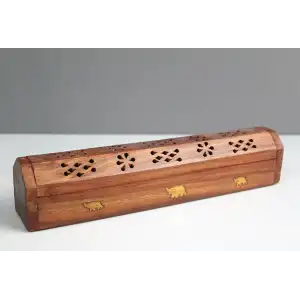 Ahşap Maun Tabut Tütsülük Model 1