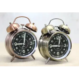 Antik Metal Çalar Saat Model 1