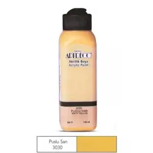 Artdeco 140 Ml Akrilik Boya Puslu Sarı 70r3030