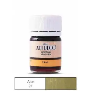 Artdeco 25 Ml Öğrenci Tipi Cam Boya 21 Gold