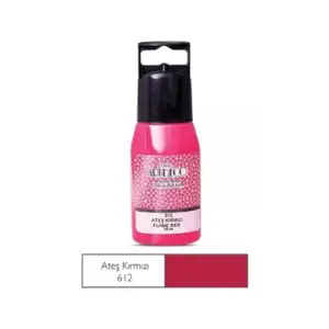 Artdeco 50 Ml Boyutlu Boya Ateş Kırmızı 612