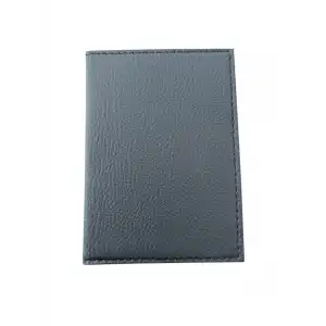 Deri Ruhsat Kabı Kılıf Siyah