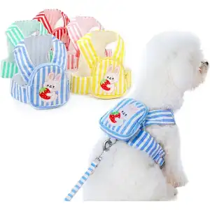 Evcil Hayvan Çantalı Göğüs Gezdirme Tasması Seti