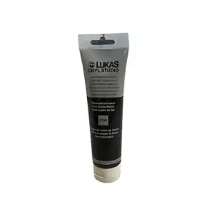 Lukas 125 Ml Akrilik Boya Cryl Terzia Oksit Siyah 4799