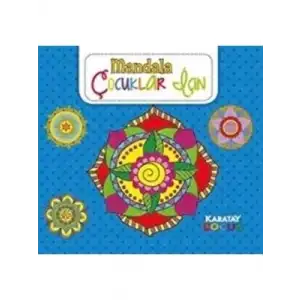 Mandala Çocuklar İçin Mavi Karatay Yayınları