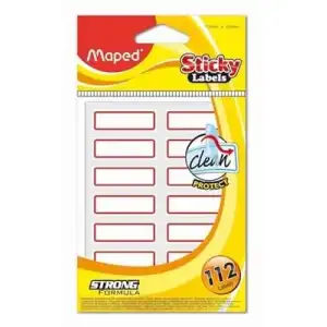 Maped 13x38 Mm Yapışkanlı Korumalı Etiket 774810