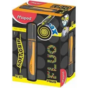 Maped Fluopeps Max Fosforlu Kalem Turuncu 742935