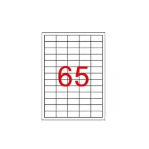 Tekno 38.1x21.21 Mm Laser Etiket 100lü Bk2065