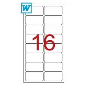 Tekno 99.1x34 Mm Laser Etiket 100 Lü Bk2016