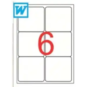 Tekno 99.1x67.7 Mm Laser Etiket 100lü Bk2008