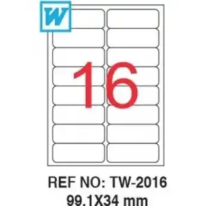 Tekno 99x38 Laser Etiket 100lü Bk2014