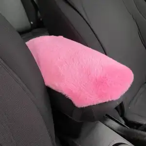 Yumuşak Peluş Kol Dayama Kolçak Minderi Şeker Pembe
