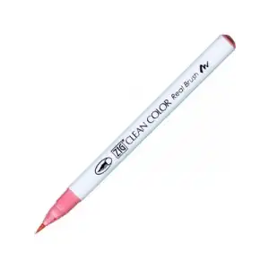 Zig 6000at Clean Color Real Brush Callıgraphy Kalemi 021 Lıght Carmıne