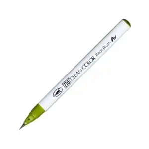 Zig 6000at Clean Color Real Brush Callıgraphy Kalemi 046 Mıd Green