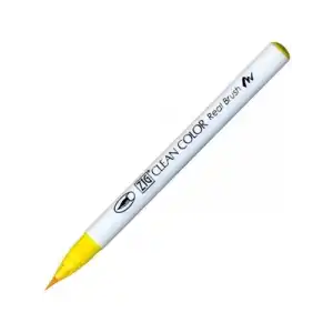 Zig 6000at Clean Color Real Brush Callıgraphy Kalemi 050 Yellow