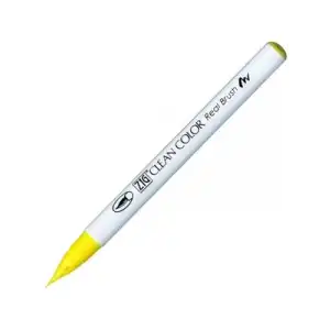 Zig 6000at Clean Color Real Brush Callıgraphy Kalemi 051 Lemon Yellow