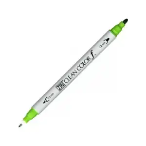 Zig Clean Color F Tcs6000t Callıgraphy Kalemi Lıght Green 041