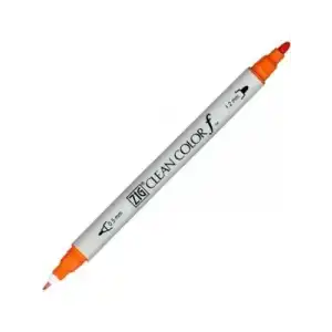 Zig Clean Color F Tcs6000t Callıgraphy Kalemi Orange 070