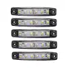 Beyaz Parmak Led Dorse Lamba 6 Ledli 12-24V 5li