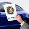 Fulcar Kedi Tasarımlı Araç Stickerı