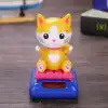 Güneş Enerjili Solar Sallanan Kedi