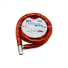 Kırmızı Motor Bisiklet Kilidi 22 mm x 150 cm