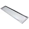 Krom Plakalık Yazısız 53x12cm 1 Adet