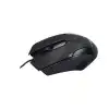 Siyah Mat Desenli USB Kablolu 3D Optik Mouse