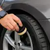 Siyah Plastik Lastik Parlatma Fırçası