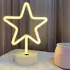 Yıldız Neon LED Lamba