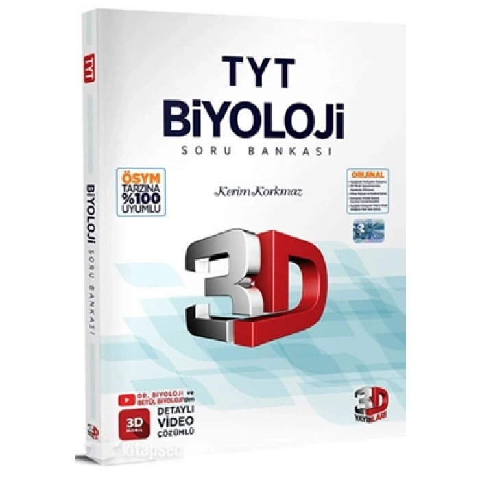 3E Grup - 3d Yay.- Tyt Biyoloji Soru Bankası 2324