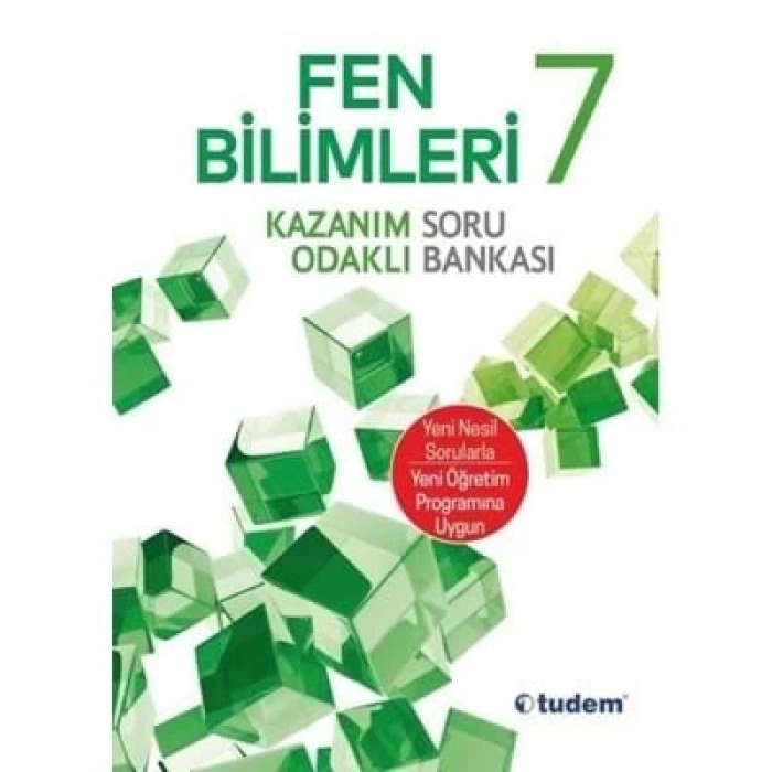 3E Grup - 7.sınıf Fen Bilimleri Kazanım Odaklı Soru Bankası 1920-tudem Yayınları