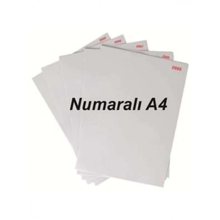 3E Grup - A4 80 Gr 450 Li Numaralı Yevmiye Kebir