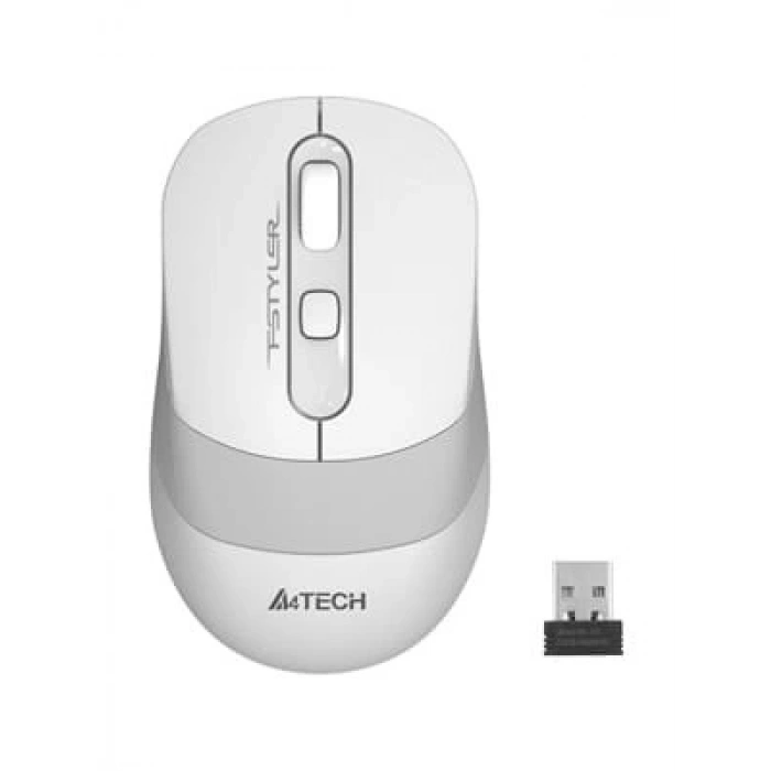 3E Grup - A4 Tech Fg10 2000 Dpı Nano Kablosuz Optik Mouse Beyaz