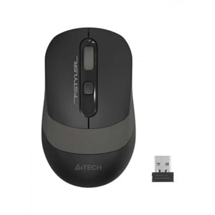 3E Grup - A4 Tech Fg10s Sılent Gri Nano Kablosuz Sessiz Mouse